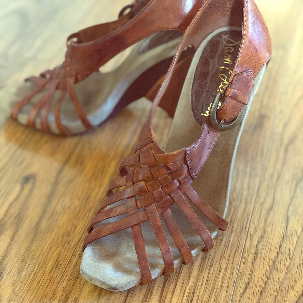 Sam Edelman leather heels. Sz 8